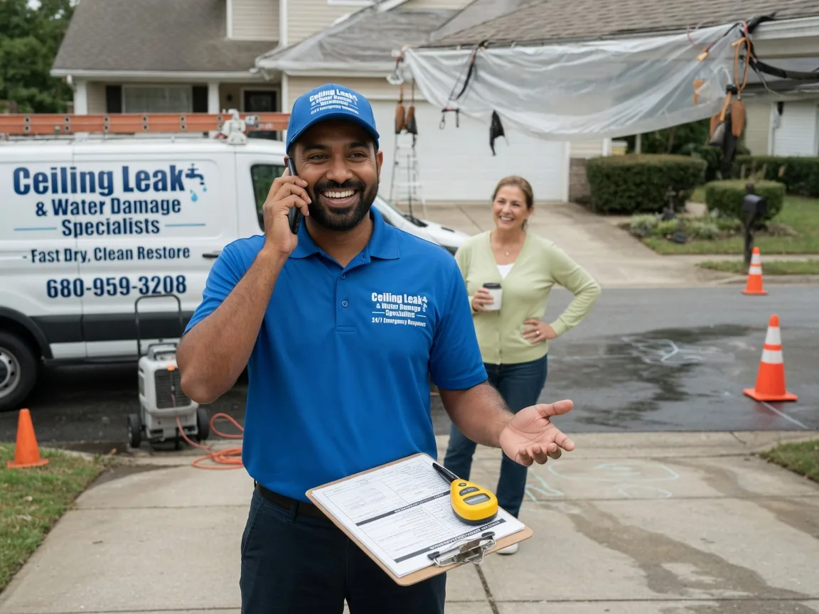 Ceiling Leak Cleanup Harrisonburg, VA FAQs